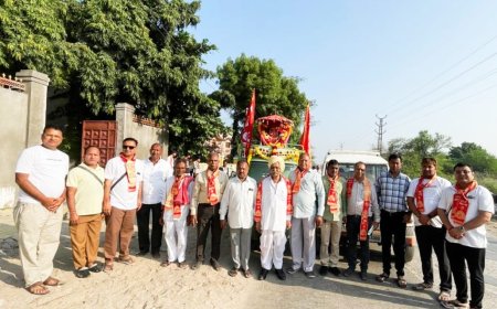 रावल ब्राह्मण परिवार भन्दर से क्षेमकरी माताजी भीनमाल पैदल यात्रा 23 से 27 अक्टूबर तक