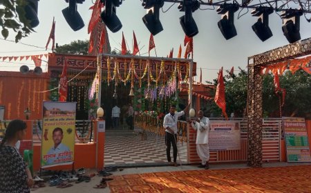 नौरगपरा के बुढ वाले बालाजी मेले में उमड़ा जनसैलाब;  ट्रैक्टर ट्राली व जीपों में गीत गाती हुई पहुंची महिलाएं