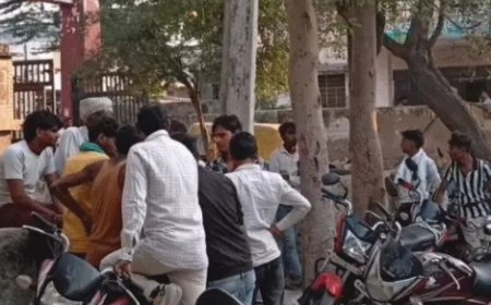 11 हजार केवी लाइन की चपेट में आया युवक:  खेत के आगे से कीकर काटने गया था, कानूनी कार्रवाई की मांग