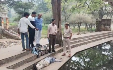 भर्तृहरी धाम में शव मिलने से फैली सनसनी