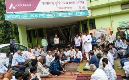 खैरथल की नई अनाज मंडी में छह दुकानों के टूटे ताले, व्यापारियों में आक्रोश