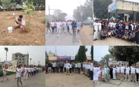 खैरथल तिजारा जिले के समस्त पुलिस थानों में‘Run for Unity’ कार्यक्रम का आयोजन