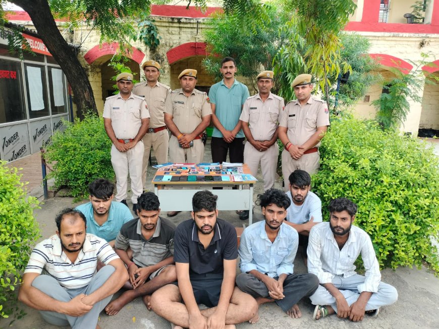 नीमराना पुलिस  को मिली बड़ी सफलता मधु किन्नर शूटर पवन गुर्जर गिरफ्तार