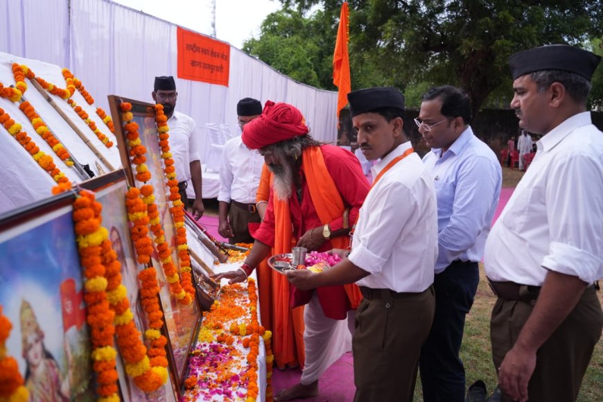 उदयपुरवाटी में आरएसएस के स्वयंसेवकों ने मनाया शताब्दी वर्ष: विभिन्न कार्यक्रम आयोजित