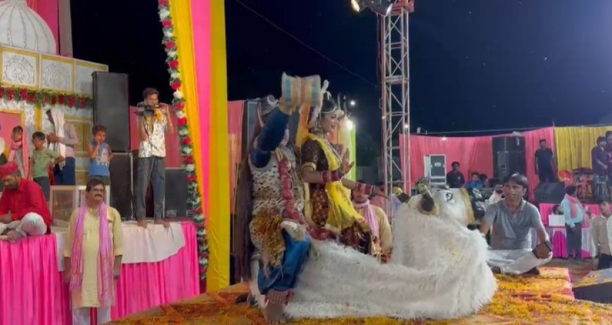 श्याम जागरण में बाबा के दरबार में लगाई भक्तों ने हाजिरी