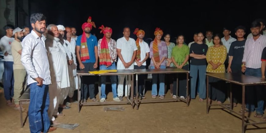 चुडला (मुंडावर ) कृषि छात्र यूनियन की स्थापना :अब कृषि छात्रों की आवाज़ होगी सशक्त