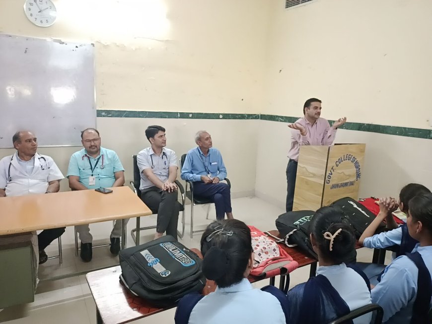 बीडीके अस्पताल में कफ के बारे में संगोष्ठी का आयोजन:शिशु रोग विशेषज्ञ चिकित्सक, नर्सिंग अधिकारी,सीएचओ एवं नर्सिंग विद्यार्थियों ने भाग लिया