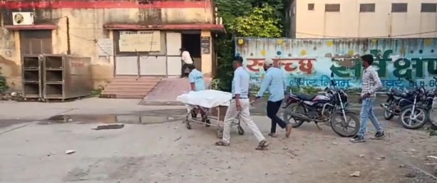 ट्रक ने बाइक को कुचला महिला की मौत।मां-बेटा गंभीर घायल