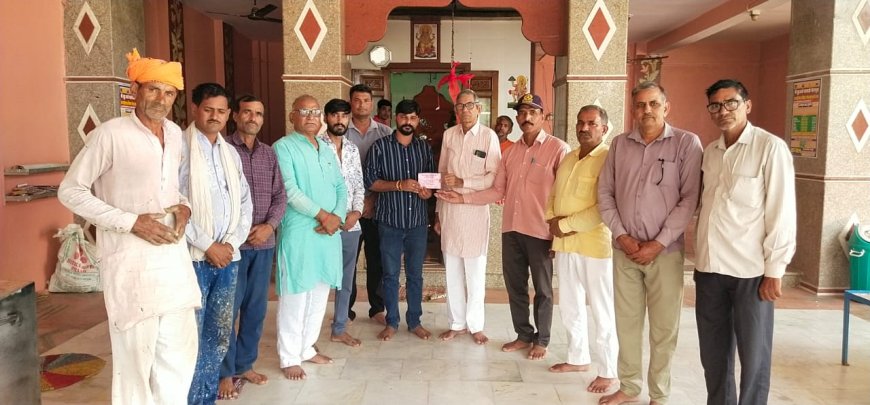 बूढ बालाजी धाम आश्रम नौरंगपुरा पर हुआ सामूहिक सुंदरकांड का पाठ