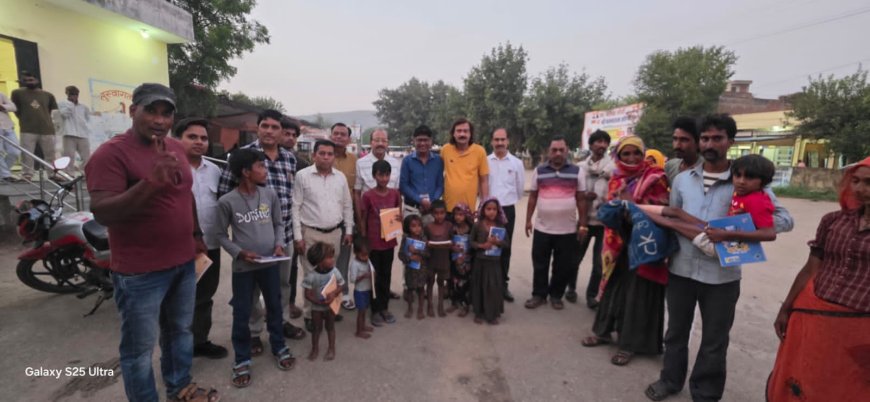 अन्नपूर्णा- भोजन वितरण प्रसादी कार्यक्रम किया आयोजित