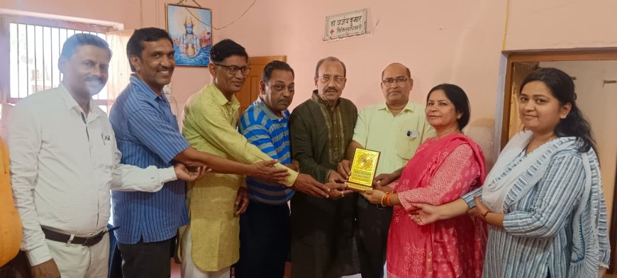 शिविर में मधुमेहग्रस्त रोगियो की निःशुल्क जांच कर निःशुल्क दवा प्रदान की गई