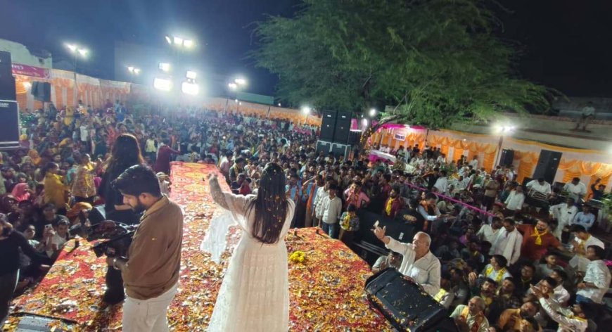 बाबा खाटू श्याम का विशाल जागरण का हुआ मौजपुर में आयोजन