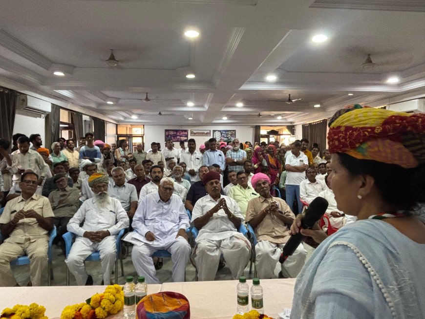 संगठन सृजन अभियान के तहत सुमेरपुर व पाली देहात ब्लॉक कांग्रेस कमेटी की बैठक हुई सम्पन्न