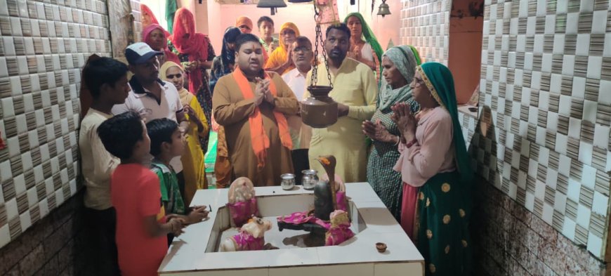 रुद्राभिषेक करने से अनेक प्रकार के कष्टों से मिलती है मुक्ति – गुरुदेव भास्कर भारद्वाज