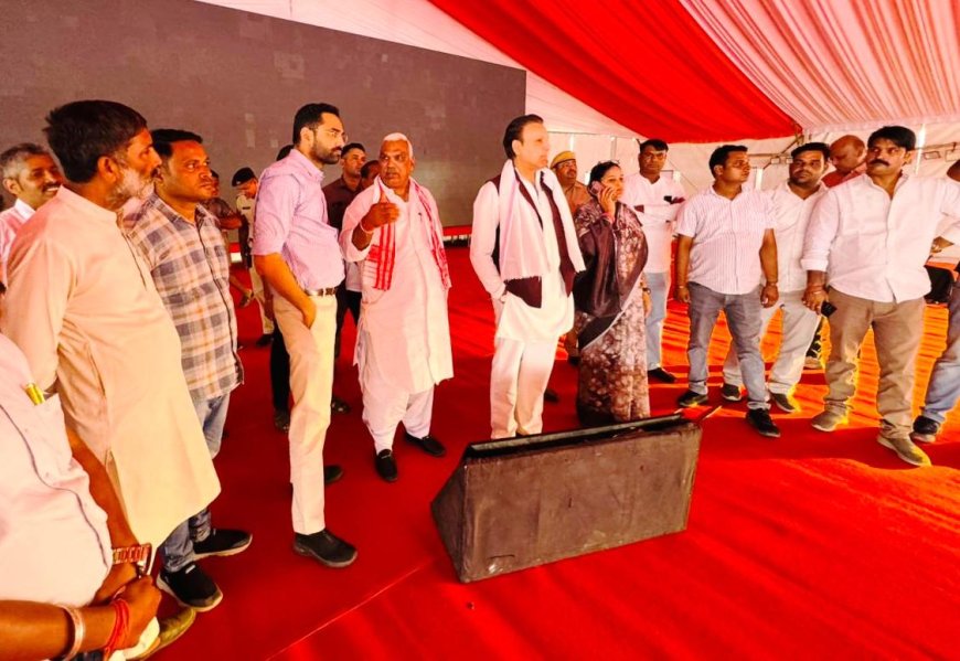 मुख्यमंत्री भजनलाल शर्मा एक दिवसीय दौरे पर शनिवार को नदबई में