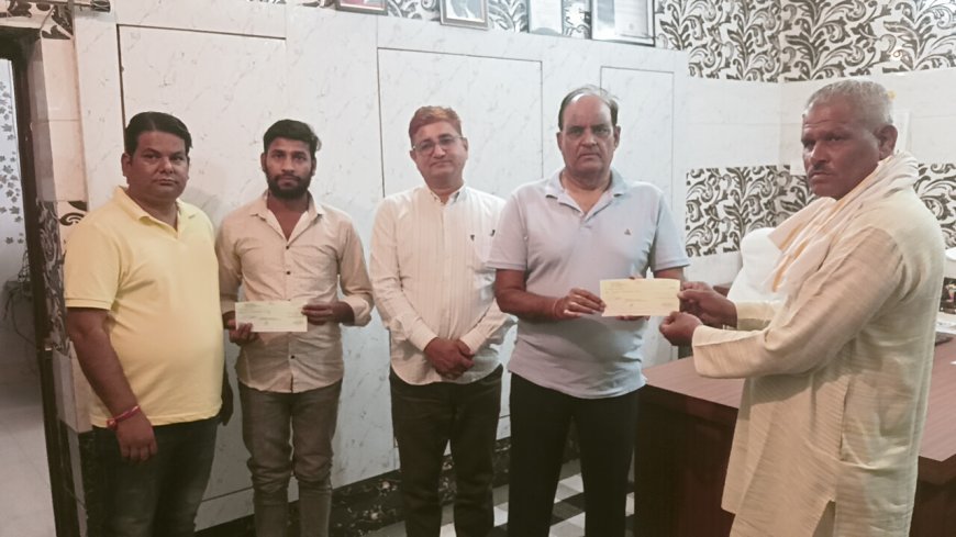 धरसोनी प्रवेशद्वार का निर्माण होगा शुरू, समृद्व भारत अभियान ने दी राशि