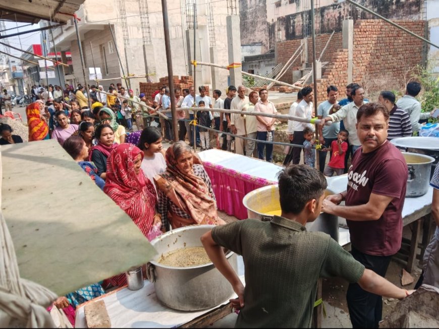 अन्नकूट का जगह-जगह हुआ आयोजन