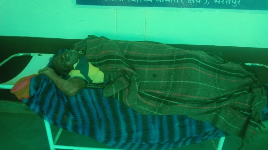 खेत पर कृषि कार्य कर रहे किसान की जहरीले कीड़े के काटने से हुई मौत