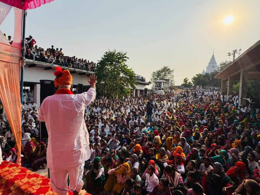 भाई दूज पर पसोपा में आयोजित ऐतिहासिक मेले में हुए शामिल हुए गृहराज्य मंत्री : पसोपा से नगला ढूंढी सड़क की दी सौगात