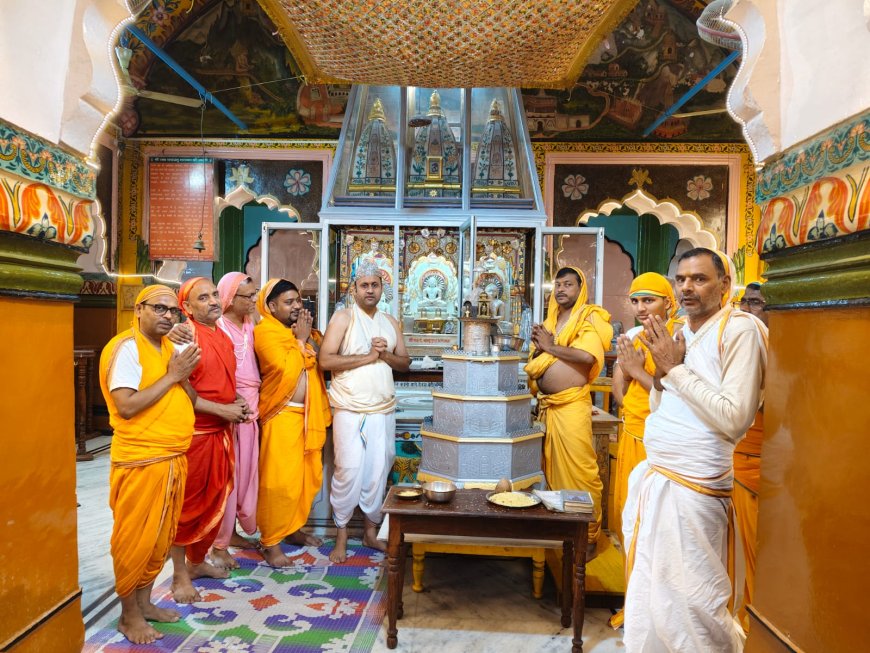 अष्ठानिका महापर्व हुए प्रारम्भ जिनालयों मे हुई अनन्य भक्ति