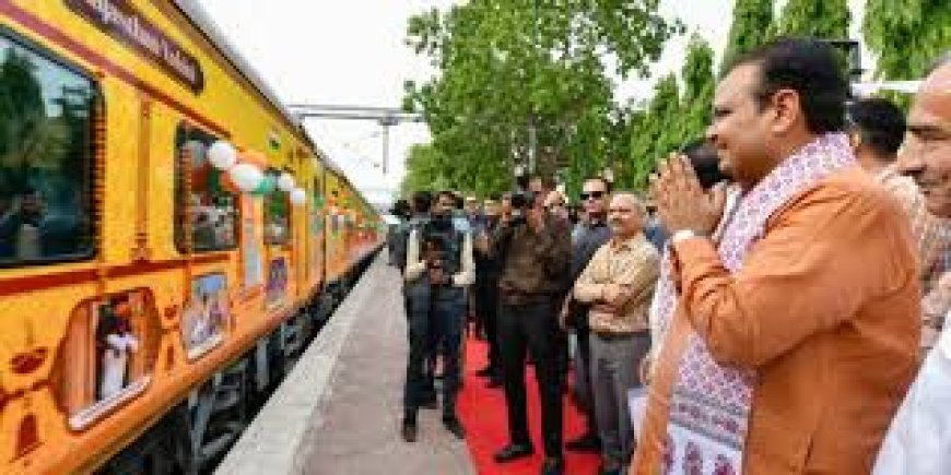 वरिष्ठ नागरिक तीर्थ यात्रा योजना के तहत विशेष रेलगाडी 4 नवम्बर को होगी रवाना कुल 970 वरिष्ठ नागरिक करेंगे यात्रा