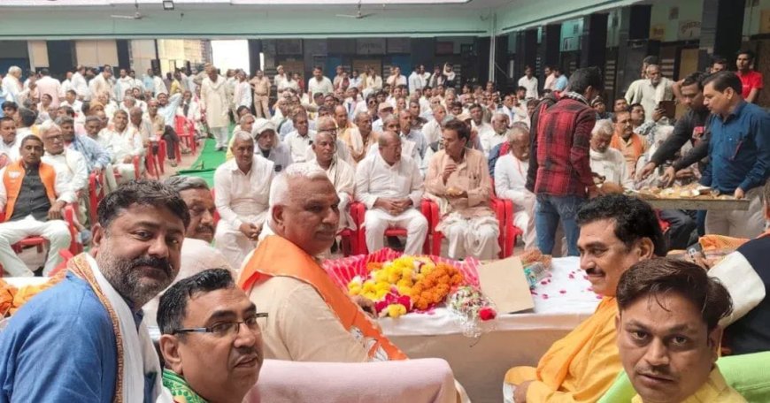 खेरली में आत्मनिर्भर भारत संकल्प अभियान के तहत भाजपा कार्यकर्ता सम्मेलन हुआ सम्पन्न