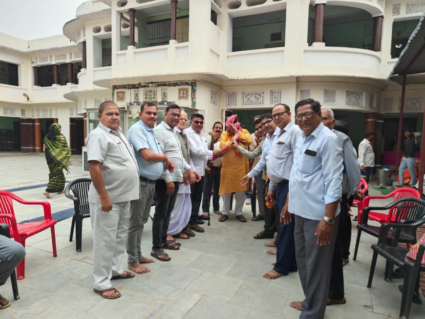 खेरली खंडेलवाल वैश्य समाज का अन्नकूट कार्यक्रम हुआ सम्पन्न