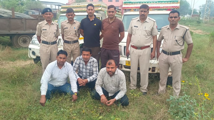 मिलावटी पेट्रोल का अवैध कारोबार पकड़ा:18,500 लीटर इथेनॉल बरामद,तीन गिरफ्तार