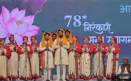 प्रेम भक्ति के भाव से गूंज उठा 78 वा निरंकारी संतसमागम, ब्रह्मबोध से ही संभव है आत्मबोध -  निरंकारी सतगुरु माता सुदीक्षा