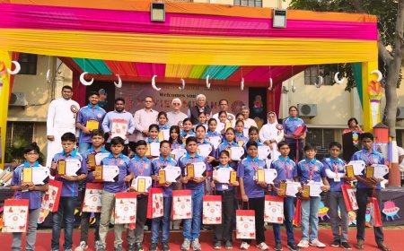 जेवियर्स मिलन -6 महोत्सव का हुआ समापन : विद्यार्थियों ने दिखाई कला, साहित्य औऱ संस्कृति की झलक ; विजेताओं को मिला सम्मान