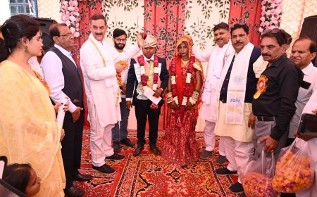 सर्वजातीय एवं सामूहिक विवाह सम्मेलन आज के समय की बड़ी जरूरत - जूली