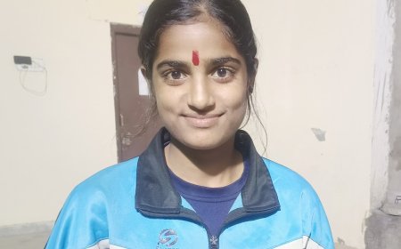 टपूकड़ा की बेटी ने राज्य स्तर पर जीता गोल्ड मेडल 