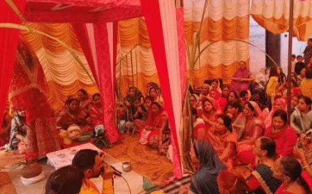 प्राचीन बाग वाला शिव मंदिर में तुलसी विवाह का भव्य आयोजन