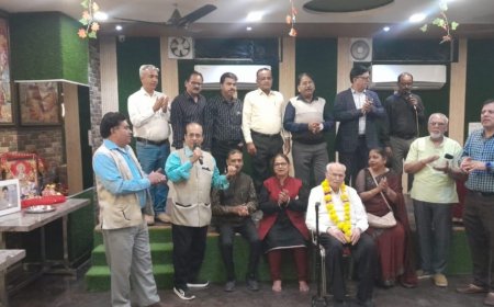 जसराज जयपाल के 96 वें जन्मदिन पर हास्य कलाकार असरानी और सतीश शाह  को हास्य गीतों के साथ स्वरांजली दी