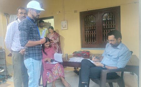 विशेष गहन पुनरीक्षण कार्यक्रम 2026 , जिले भर में बीएलओ मतदाताओं के घर-घर पहुंचे