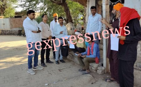 गोविन्दगढ़ में SIR की शुरुआत, मतदाताओं की शंकाओं का किया समाधान, घर घर जाकर ली जानकारी