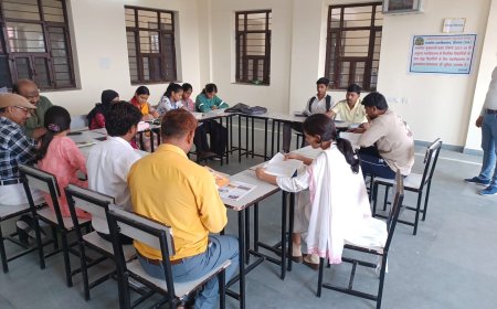 प्रतियोगी परीक्षाओं की तैयारी के लिए हुआ पुस्तकालय एवं वाचनालय का उद्घाटन