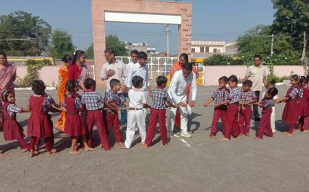 तखतगढ़ में सुमेरपुर संकुल स्तरीय शारीरिक प्रतियोगिता का हुआ आयोजन