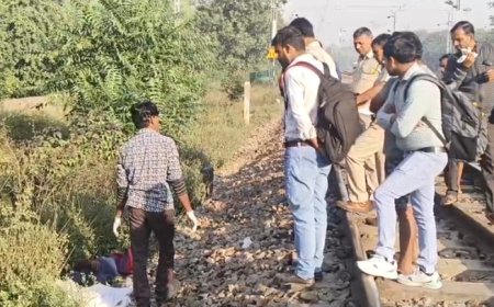 रेलवे यार्ड में मिला अधेड व्यक्ति का शव,  शिनाख्त के लिए राजगढ़ चिकित्सालय के चीरघर में रखवाया