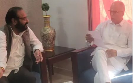 जलदाय मंत्री से मिले रामगढ़ विधायक:पेयजल समस्या को लेकर की चर्चा, हर संभव मदद का मिला भरोसा