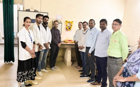 राजकीय सेटेलाइट अस्पताल खैरथल में विश्व रेडियोग्राफी दिवस उत्साहपूर्वक मनाया गया