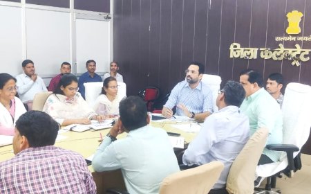 एसआईआर-2026.  जिला निर्वाचन अधिकारी ने वीसी लेकर 90 प्रतिशत मैपिंग पूरी करने के दिये निर्देश