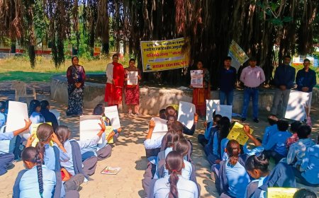 प्रयत्न संस्था ने बाल विवाह रोकथाम की दिलाई  शपथ