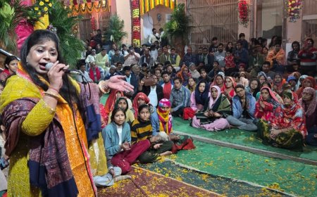 उदयपुरवाटी में बाबा खाटू श्याम के दरबार में 18 वे वार्षिक उत्सव का हुआ आयोजन