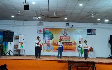 राष्ट्रगीत “वन्दे मातरम्” के 150 वर्ष पूर्ण होने के अवसर पर देशभक्ति कार्यक्रमों ने बांधा समा