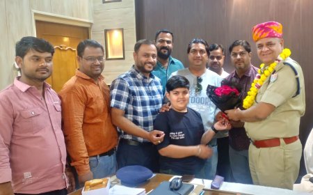 पुलिस उप अधीक्षक विक्की नागपाल का किया स्वागत