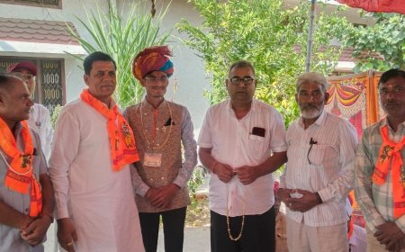 गुदडी के लाल ने नीट चयन कर गांव डेंडा का नाम रोशन किया