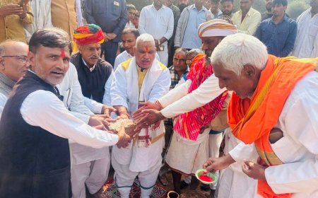 जड़खोर धाम में इको ट्यूरिज्म शेड के निर्माण से धार्मिक पर्यटन को मिलेगा बढ़ावा - जवाहर सिंह बेढम