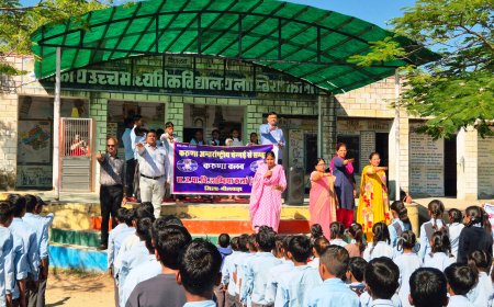 राजकीय विद्यालय लाम्बिया कलां के 350 बच्चों ने ली करूणा शपथ