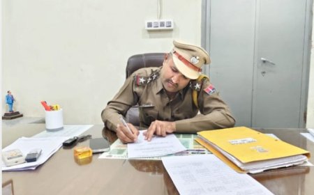 तखतगढ़ थानाधिकारी शैतान सिंह ने संभाला पदभार, बोले - कानून व्यवस्था मजबूत करना सर्वाच्चा प्राथमिकता